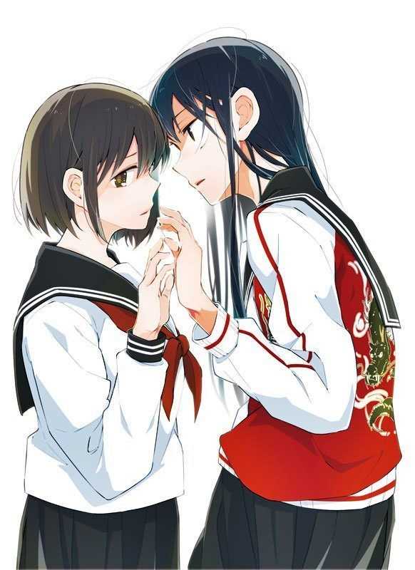 Watashi wa Kimi wo Nakasetai Shoujo-ai Manga