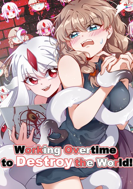Working Overtime to Destroy the World! Shoujo-ai Manhua