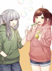 Today, the Senpai and Kouhai Will… Yuri Manga (2)