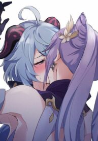 About a Month of Ganyu and Keqing Dating Yuri Manga (1)