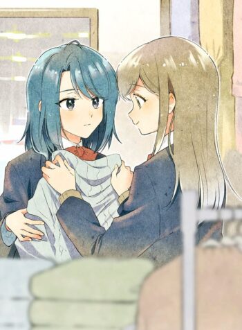 Adachi to Shimamura Koushiki Comic Anthology Yuri Manga (1)