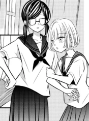 The Plain Girl Sitting Next To Me Yuri Manga (1)